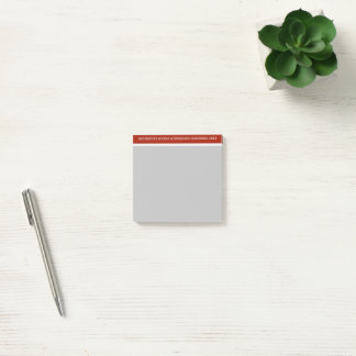 Sicherheitsband für baubeschränkten Zugang Post-it Klebezettel