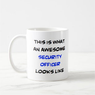 Sicherheitsbeauftragter, phantastisch kaffeetasse