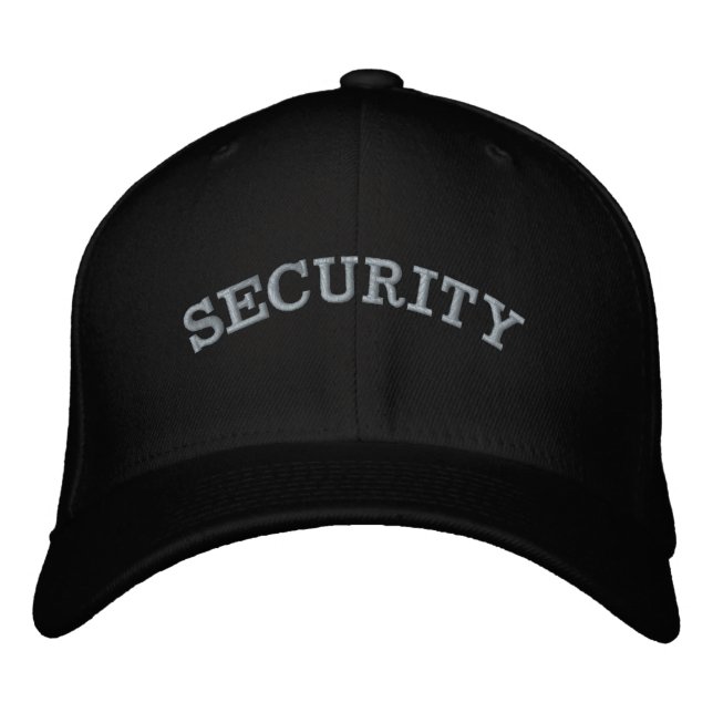 Sicherheitsbestickte Baseballkappe Bestickte Baseballkappe (Vorderseite)
