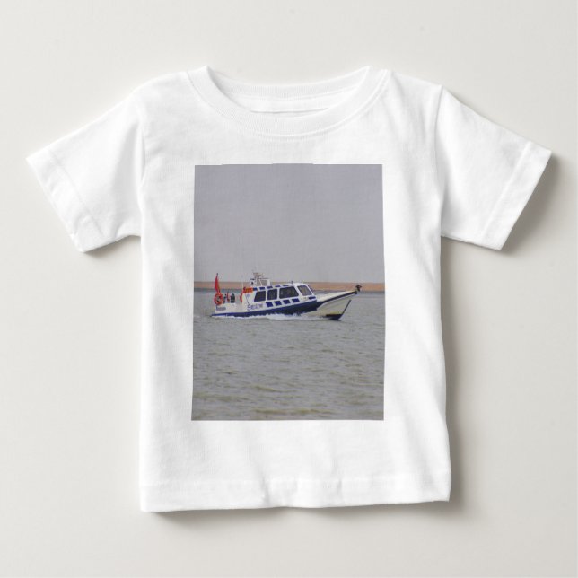 Sicherheitsboot Baby T-shirt (Vorderseite)
