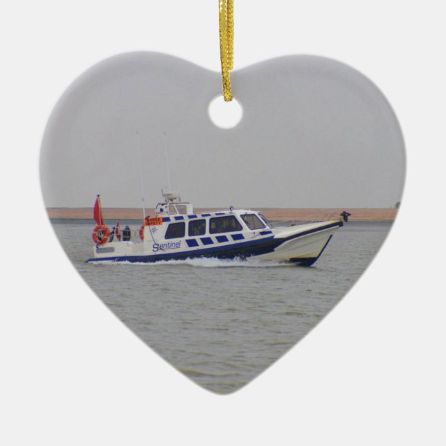 Sicherheitsboot Keramikornament (Vorne)