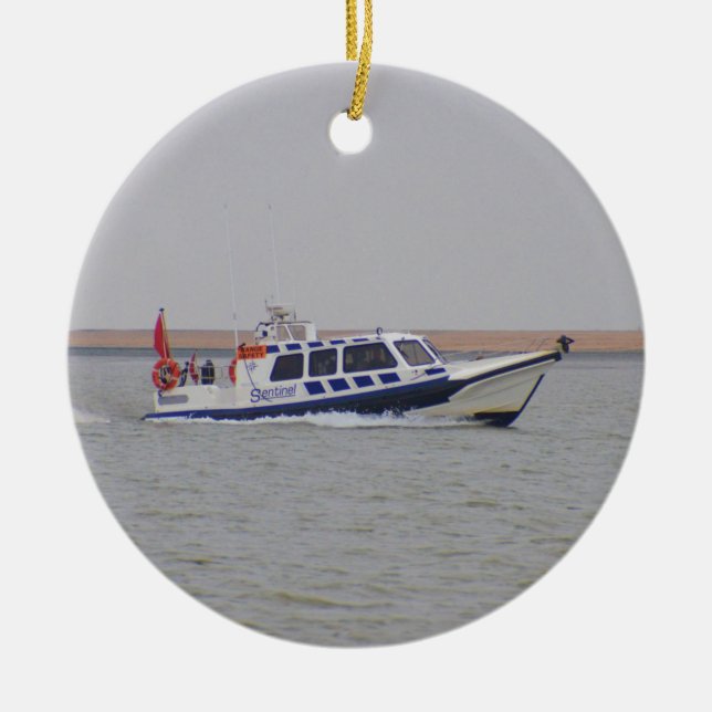 Sicherheitsboot Keramikornament (Vorne)