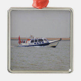 Sicherheitsboot Ornament Aus Metall
