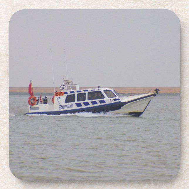 Sicherheitsboot Untersetzer (Vorderseite)
