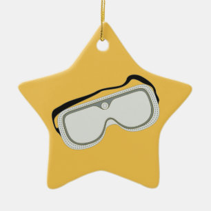 Sicherheitsbrille Keramik Ornament