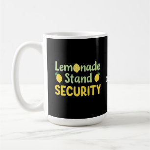 Sicherheitsdienst für Limonadenstände Lustiger Som Kaffeetasse