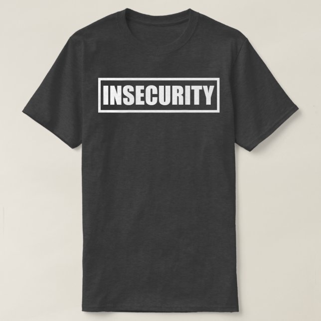 Sicherheitsgarantie auf der Rückseite T-Shirt (Design vorne)