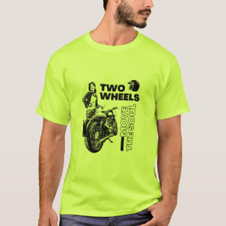 Sicherheitsgrüner Männergrundsatz - T - Shirt