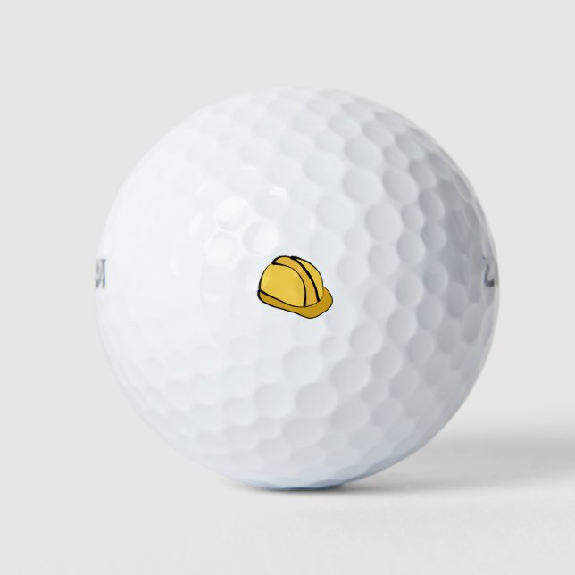 Sicherheitshelm Golfball (Vorderseite)