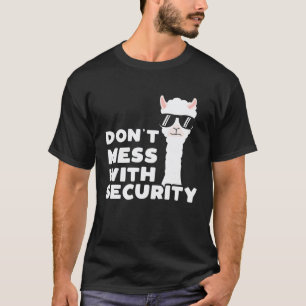 Sicherheitslama-Polizei für Partys T-Shirt