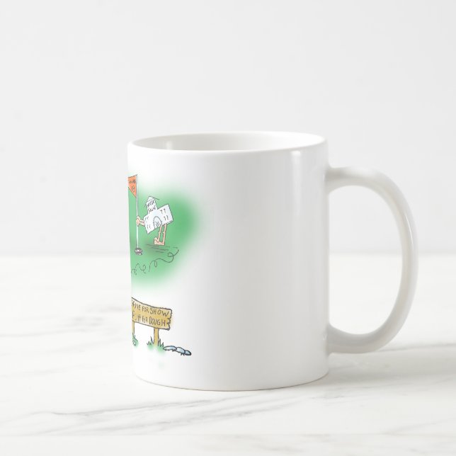 Sicherheitsleistung offen - Golf Kaffeetasse (Rechts)
