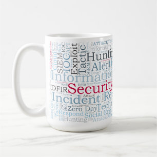 Sicherheitsmaßnahmen/Tasse der Informationssicherh Kaffeetasse