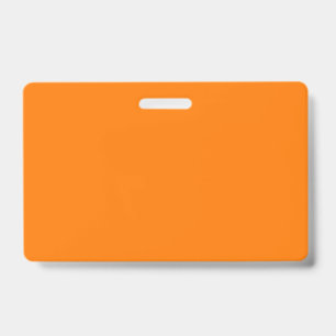 Sicherheitsorange Vollfarbe Ausweis