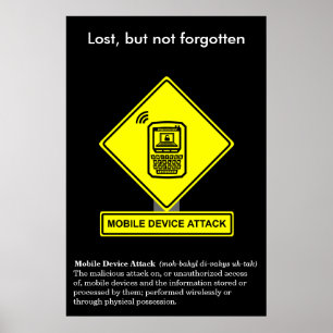 Sicherheitspaket für mobile Geräte Poster