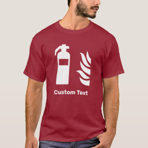Sicherheitszeichen für Feuerlöscher T-Shirt