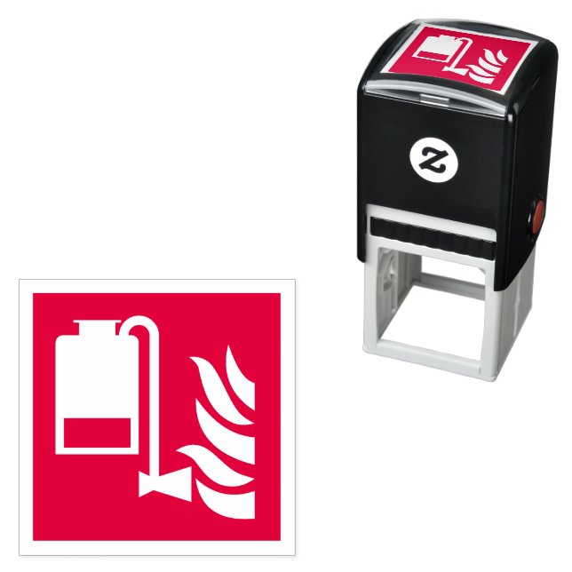 Sicherheitszeichen für tragbare Fotolatteratoren Permastempel (Beispiel)