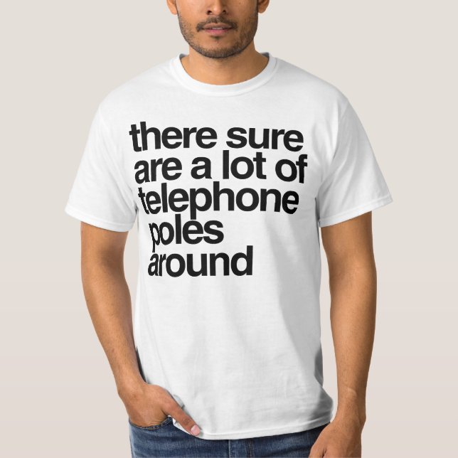 Sicherlich gibt es viele Telefonbüros T-Shirt (Vorderseite)