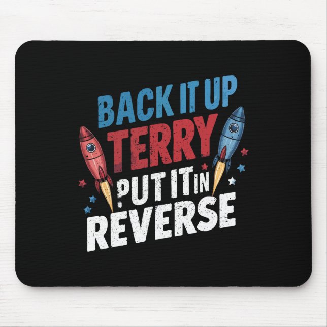 Sichern Sie es mit der Terrage in den umgekehrten  Mousepad (Vorne)