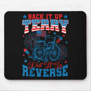 Sichern Sie es mit der Terrage in den umgekehrten  Mousepad