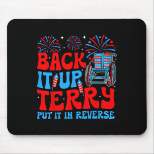 Sichern Sie es mit der Terrage in den umgekehrten Mousepad