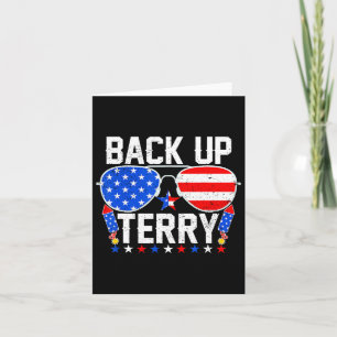 Sichern Sie Terry Funny 4. Juli US-Flagge Patrioti Karte