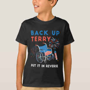 Sichern Sie Terry, setzen Sie es in umgekehrte Fir T-Shirt