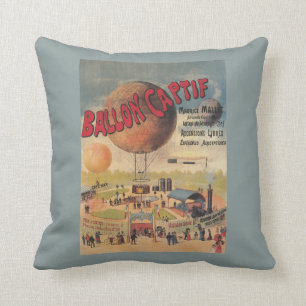Sichernder Ballon-Fahrten an einem Kissen