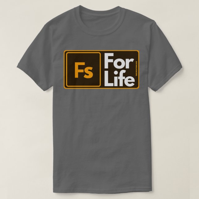Sicherung für das Leben T-Shirt (Design vorne)