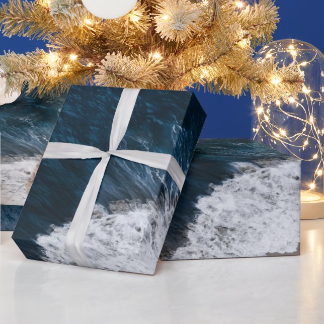 Sicht auf das Meer Geschenkpapier (Feiertage)