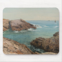 Sicht auf das Meer (Küstenlandschaft) (Marine) Mousepad