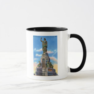 Sicht auf das Nat'l-Denkmal für US-Vorväter Tasse