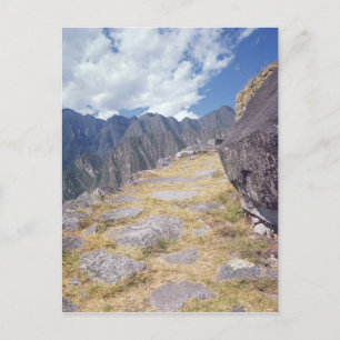 Sicht auf den Abgrund Postkarte