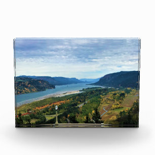 Sicht auf den Columbia River, Columbia River Gorge Fotoblock