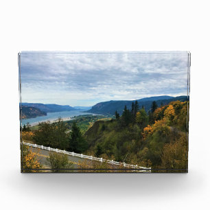 Sicht auf den Columbia River, Columbia River Gorge Fotoblock