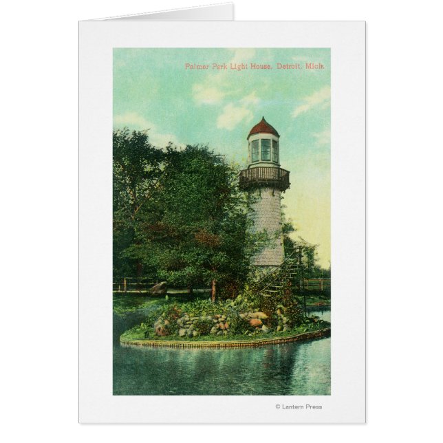 Sicht auf den Palmer Park LighthouseDetroit, MI (Vorne)