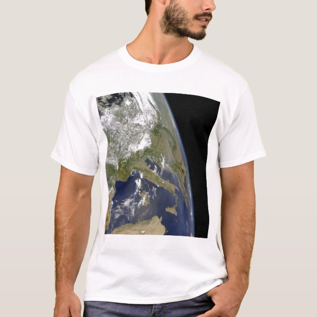 Sicht auf den Western Mittelmeer T-Shirt (Vorderseite)