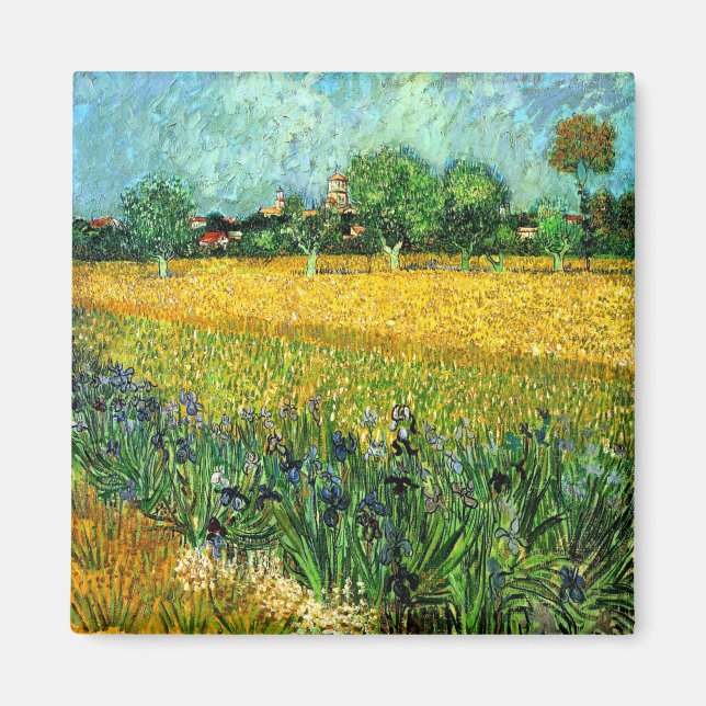 Sicht auf die Arles mit den Iren im Vordergrund Magnet (Vorne)