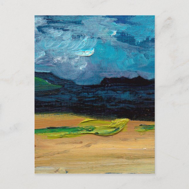 Sicht auf die Augen Postkarte (Vorderseite)