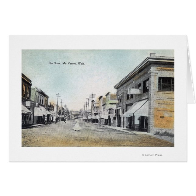 Sicht auf die erste Straße (Vorderseite (Horizontal))