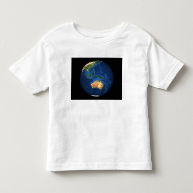 Sicht auf die ganze Erde mit Indonesien, Ozean Kleinkind T-shirt (Vorderseite)
