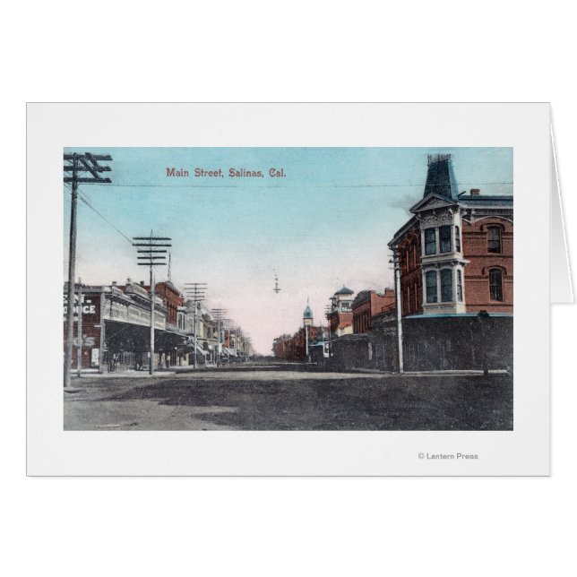 Sicht auf die Hauptstraße Salinas, CA (Vorderseite (Horizontal))