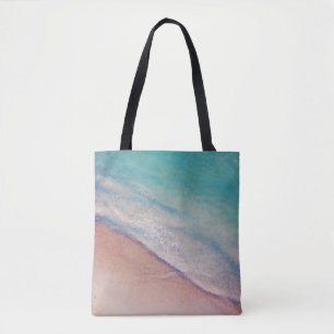 Sicht auf die Meeresküste Tasche