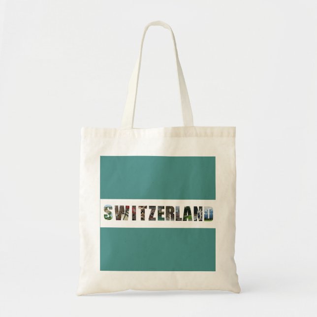 Sicht auf die Schweiz Tote Tag Tragetasche (Vorne)