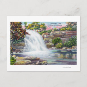 Sicht auf die Shinglekill-Fälle Postkarte