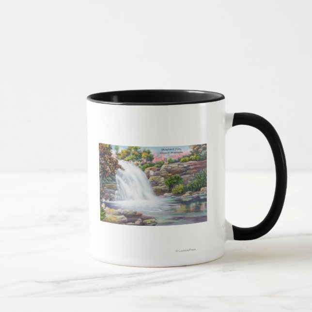 Sicht auf die Shinglekill-Fälle Tasse (Rechts)