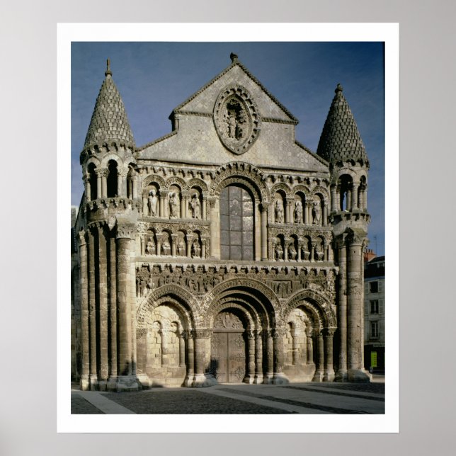 Sicht auf die Westfront (Foto) Poster (Vorne)