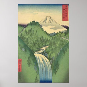 Sicht auf Fuji 22 Poster
