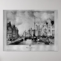 Sicht auf Gent