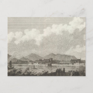 Sicht auf Macau in der China Postkarte