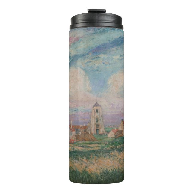 Sicht auf Mariakerke Thermosbecher (Vorderseite)